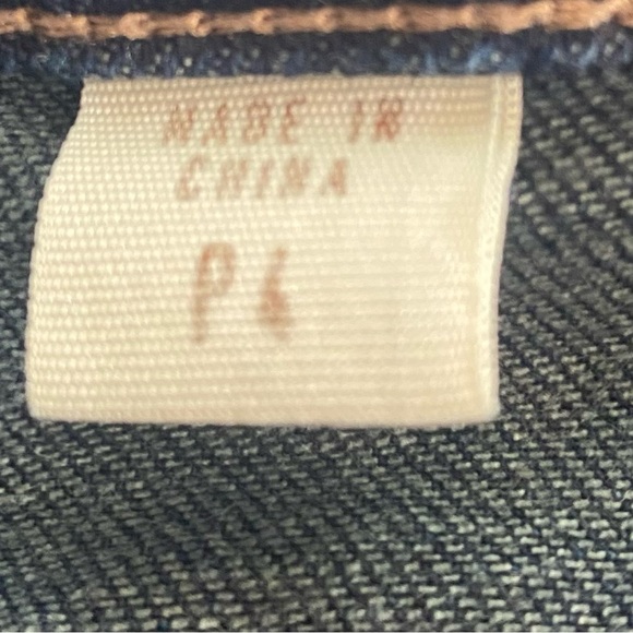 🌸 3 for $12 Coldwater Creek Women’s Petite Cropped Jeans Size 4 - Picture 3 of 4